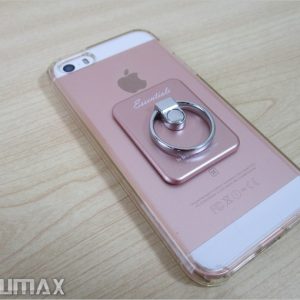 4インチのiPhone SEに「落下防止のバンカーリング」を付けたら最強の片手スマホになった