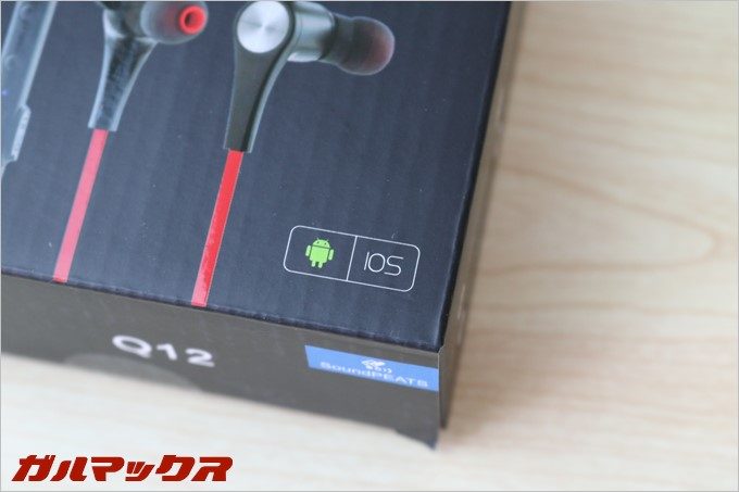 SoundPEATSの「Q12」はiOSとAndroidに対応している