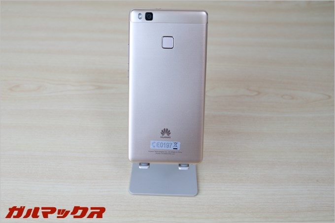 ファーウェイP9liteの指紋認証