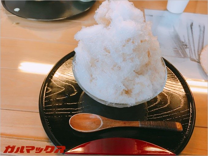 くろ蜜は甘すぎずいい感じ