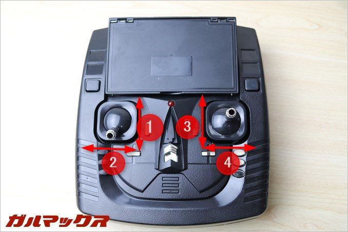 プロポの操作説明