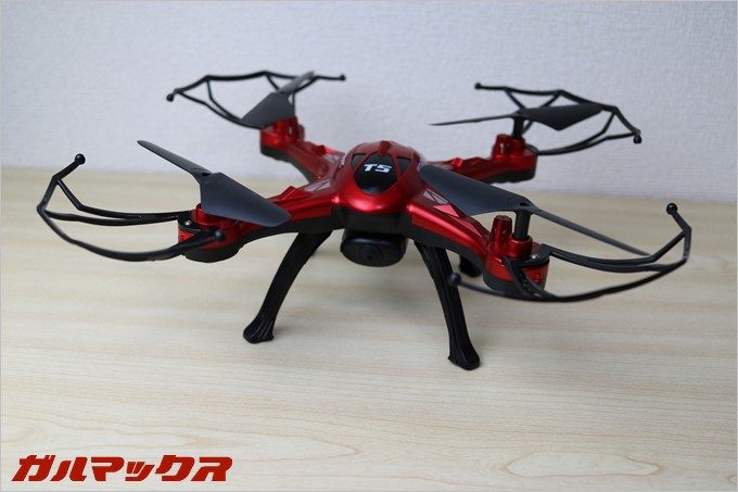 GoolRC T5Gにプロペラガードや足をつけたところの画像