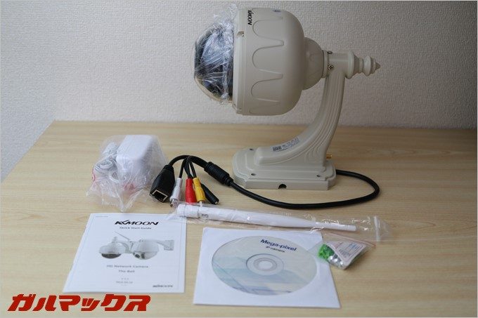 説明書は英語オンリー