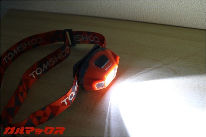 ハイビームは120ルーメンの照射力