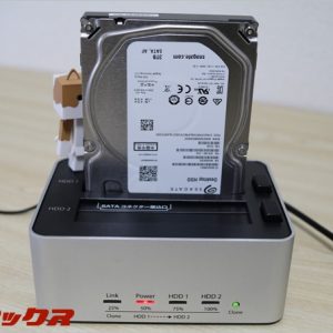 Seagateの内蔵型HDD/3TB（ST3000DM001）を外付けHDD化して使ってみた