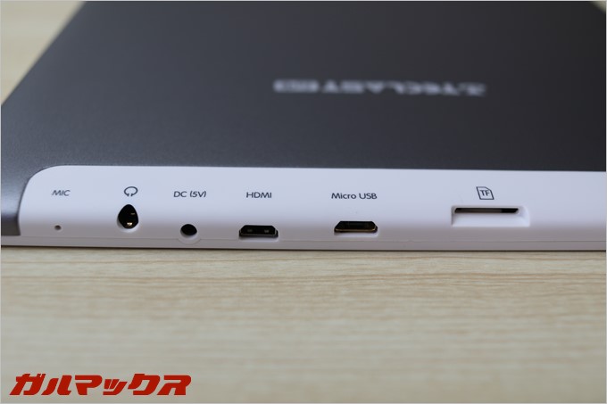 一箇所に端子類が纏まっているので使いやすい