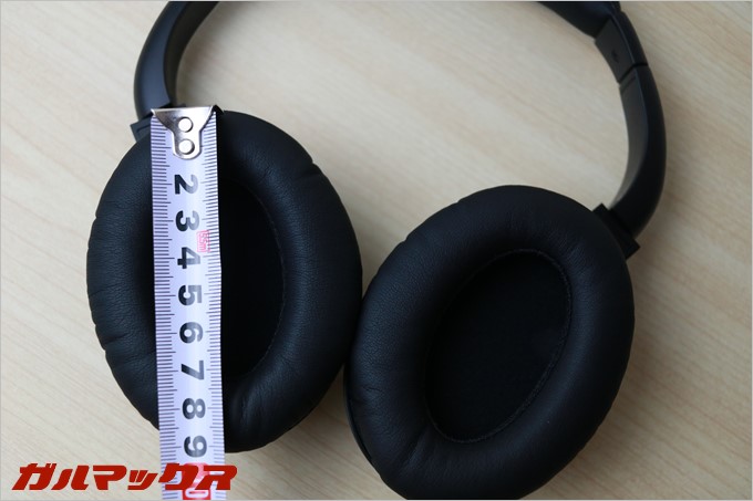 たまご型のイヤーパッド