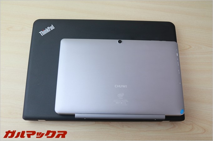 14インチと比べると3/4程度の大きさ