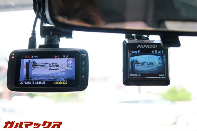 GoSafe 388miniとGoSafe520の比較