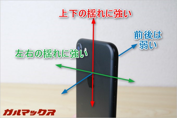 iPhoneは前後のピント調整に弱い