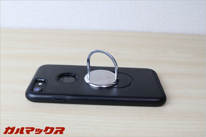 リングはカチカチとノッチのあるタイプ