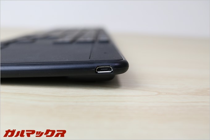 KKmoonのキーボードは充電式なので経済的！