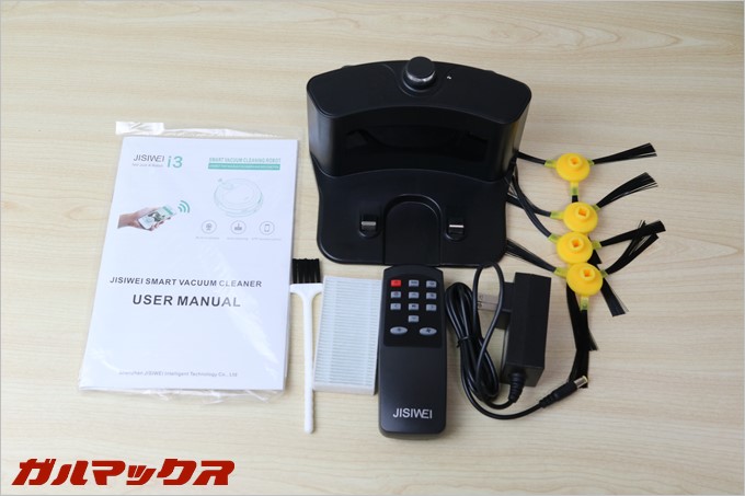 説明書は英語仕様となってました。