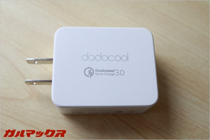 しっかりとQualcomm認証のマークが刻まれてます