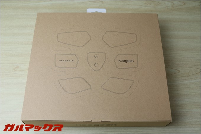 蓋をパカリと開けると中身が見える手の込んだパッケージでした。