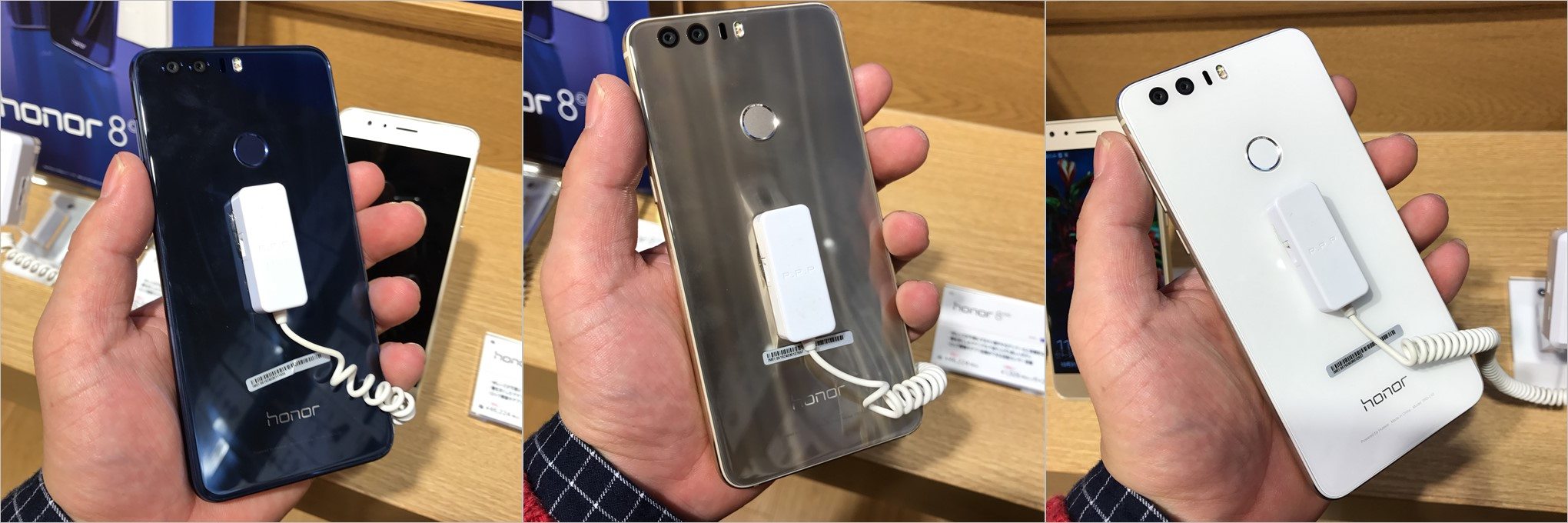 ホワイトは全く指紋が目立たなかったので好印象です。