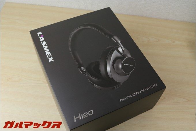 LASMEX H120の外箱はかなり巨大な外箱です。