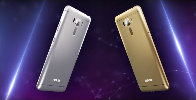 ZenFone3 Laserは高品質なメタルボディーを採用。カラーはシルバーとゴールドを用意