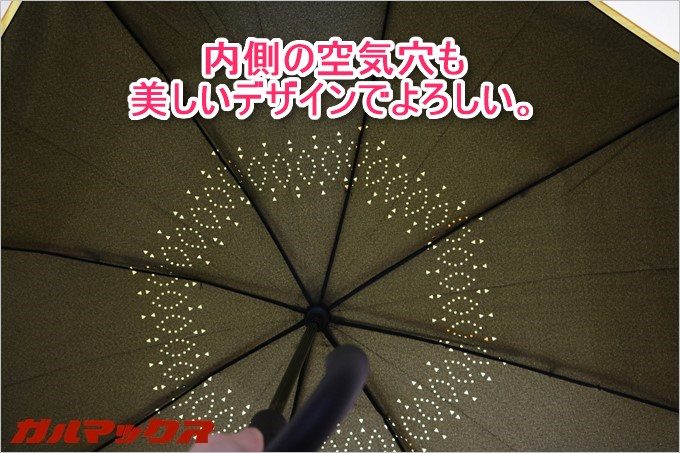 空気穴もお洒落なデザインです