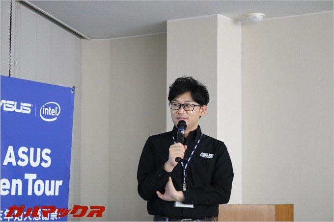 ASUS You Tubeでお馴染みのNight氏。