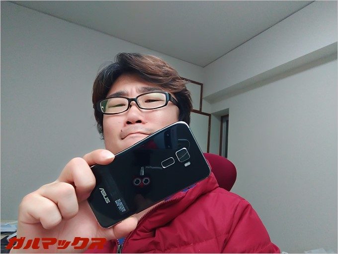 普段からZenFone3を愛用するガルマックス管理人