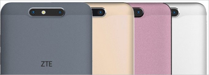 Blade V8は2つのカメラを搭載するデュアルカメラ仕様です。