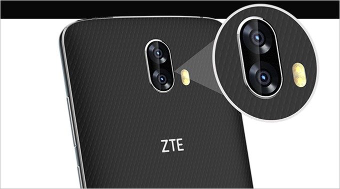 Blade V8 Proは低価格モデルながら1300万画素のカメラを2つ備えたデュアルカメラに対応