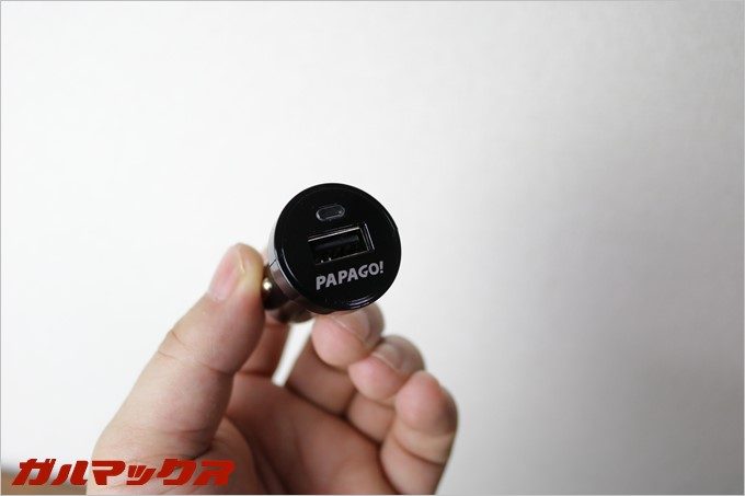 GoSafe 30Gに搭載されているシガープラグは脱着式。