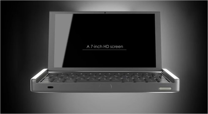 ディスプレイを開くとWindows10が利用できるPCモードへ。