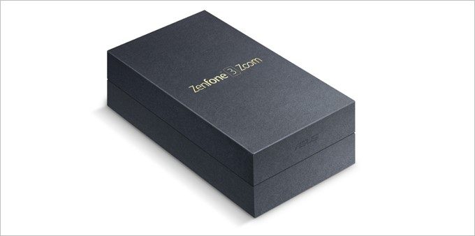 Zenfone3 Zoomの外箱はZenfone3と非常によく似た外箱！