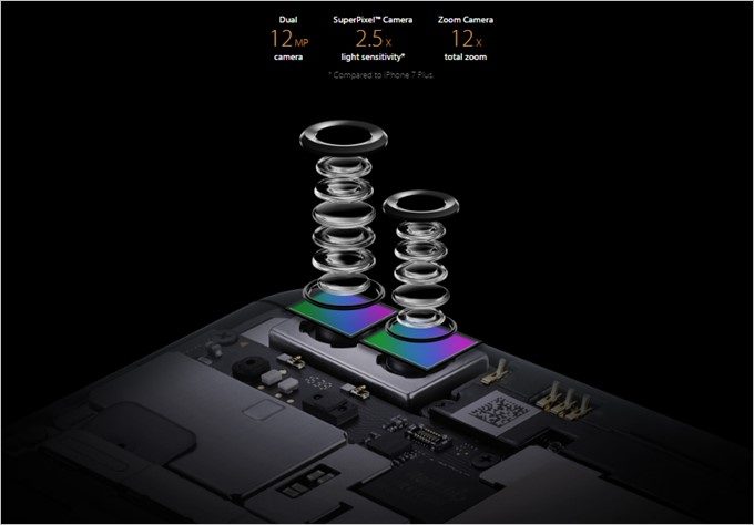 写真は4軸手ブレ補正、動画は3軸手ブレ補正、デュアルピクセルに対応したPDAFや第二世代レーザーAF等、複数のフォーカスシステムを組み合わせて超高速な0.03秒AFにも対応する。