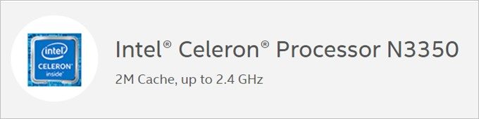 Jumper Ezbook 3は新型のIntel N3350を搭載しています