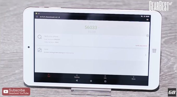 Onda V80 Plusの性能はSIMフリースマートフォンのミドルハイスペックモデルと同等の性能を誇りコスパ最強。