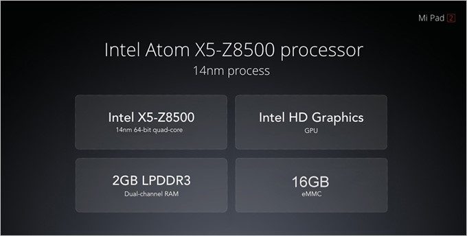 XiaoMi Mi Pad 2は他の追随を許さないほどコスパが高いタブレット。