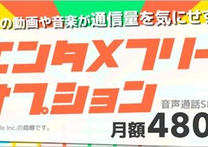 BIGLOBE SIMのエンタメフリー（月額480円）にSpotifyが対応