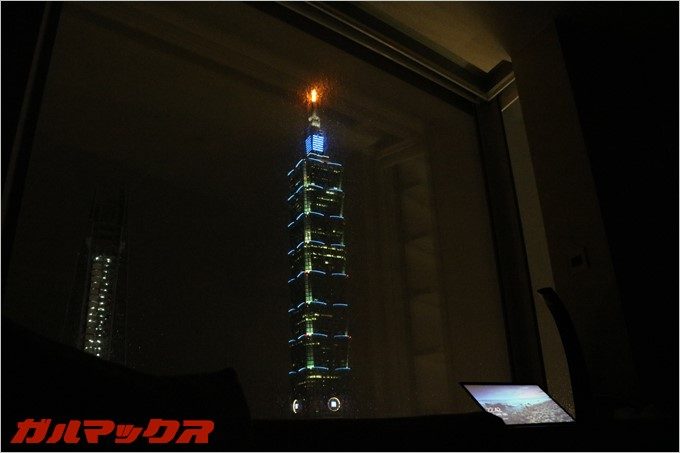 ハンブルハウス台北ホテルは台北101が眺望出来ます。