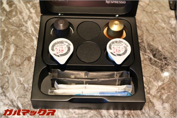 客室サービスのコーヒーはかなり美味しい。