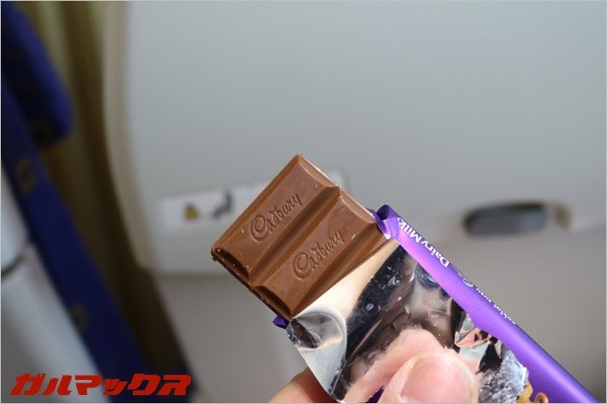 スクートの機内食についているお菓子がかなりうまい!