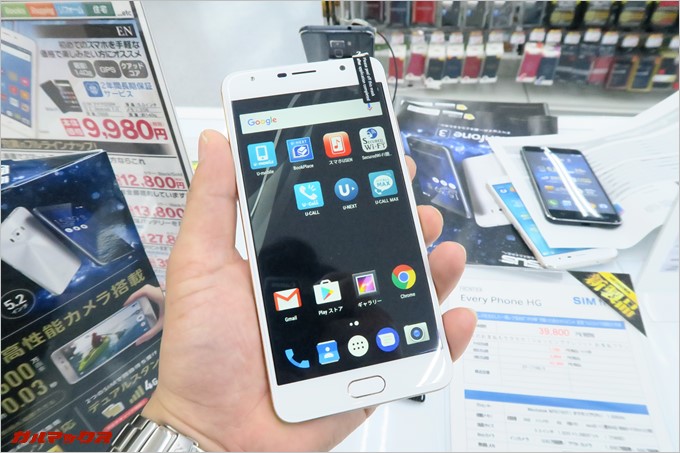 EveryPhone HGは5.5型モデル