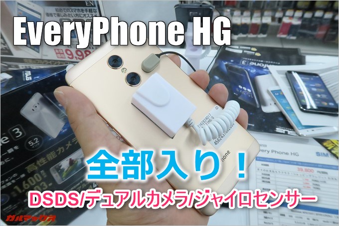 EveryPhone HGのスペックと特徴