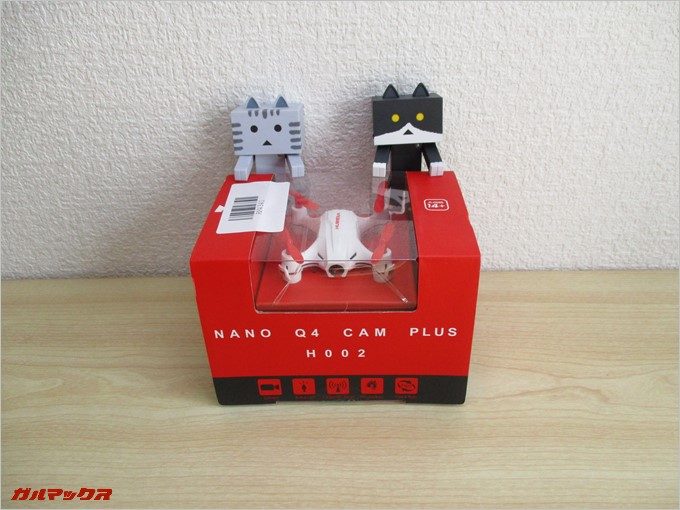 「NANO Q4 CAM PLUS H002」の同梱物をチェックしてみます