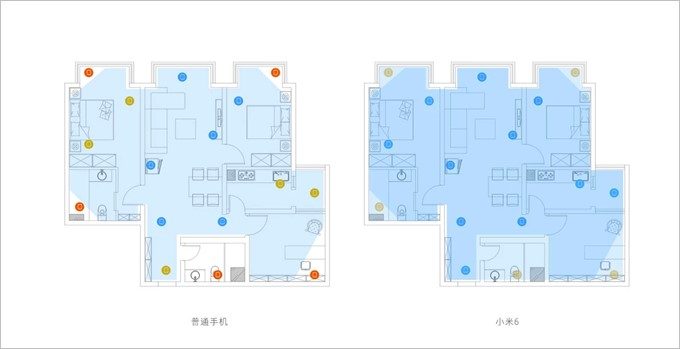 2×2 MIMO、U-MIMOに対応した高速Wi-Fiが利用できるので広範囲な室内Wi-Fiにも強い事をアピール。
