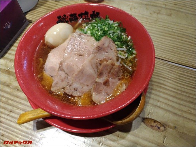 武藤ラーメン一押しの海老ラーメン。
