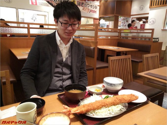 ブロガーのスギちゃんを撮影