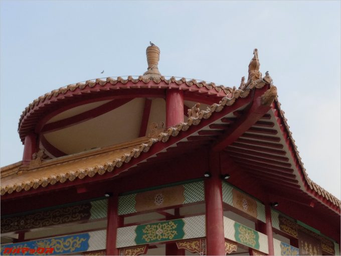 倍率2で撮影した建造物