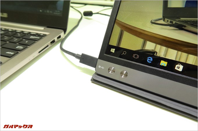 USBバスパワーで動くサブディスプレイ