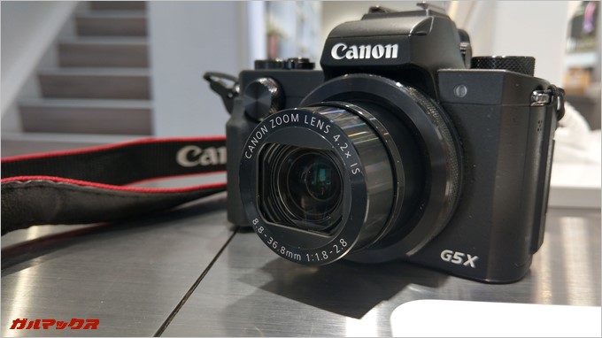 HTC U11でCanon g5xを撮影