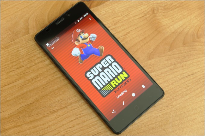 マリオランでタップ精度と2D描写性能を検証します。