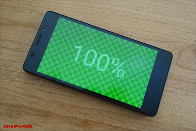 displayのタッチ精度は及第点