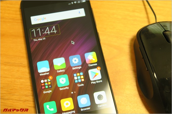 Xiaomi Redmi 4XはOTG機能が利用可能です。